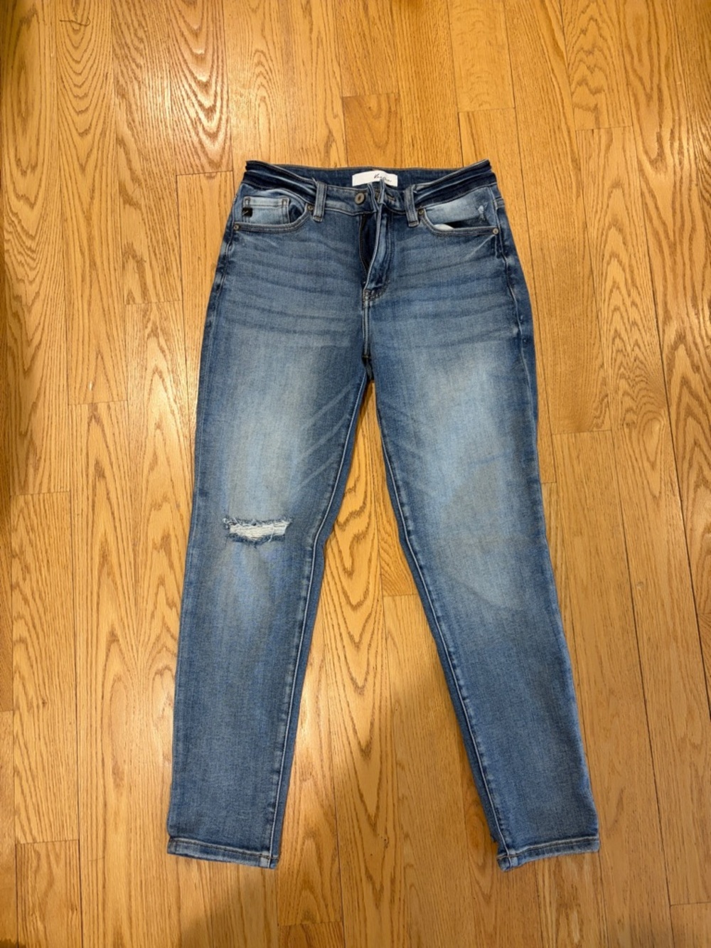 KanCan Light Blue Distressed Boyfriend Jeans 3 25